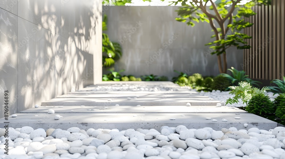 Snow White Marble Pebbles